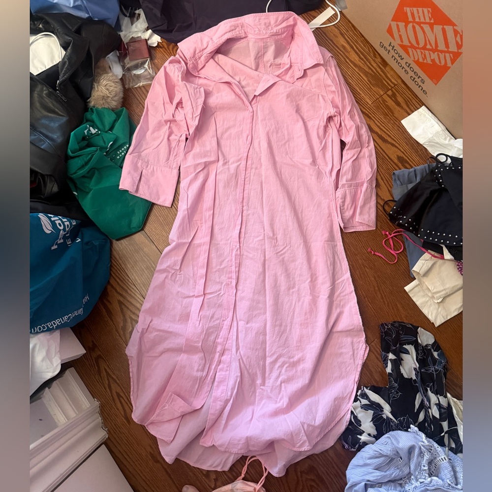 H&M Soft Pink Casual Dress
